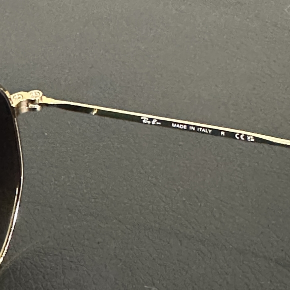 LIKE NEW Ray-Ban Hexagonal RB3548 Gradient Brown Ray ban Sunglasses - Picture 7 of 16